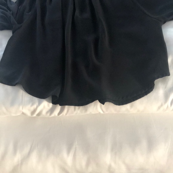 MTWTFSS WEEKDAY black off shoulder top - Picture 5 of 8